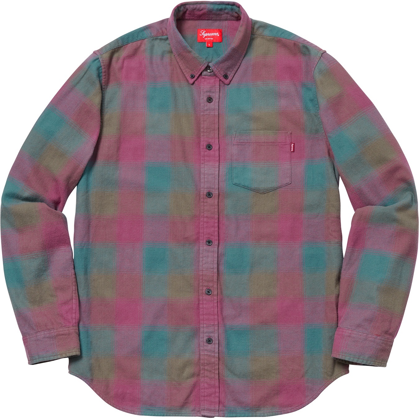 Shadow Plaid Flannel Shirt view 4